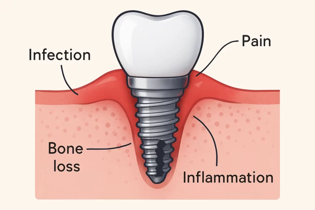 در صورت پس زدن ایمپلنت دندان، چه کنیم؟